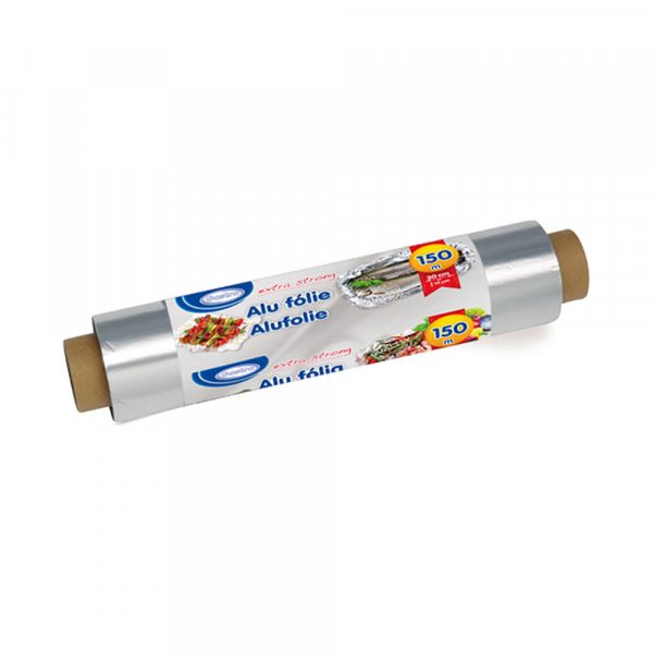 Alufolie extra stark 30cm x 150 lfm. 14 µ (1 Rolle)